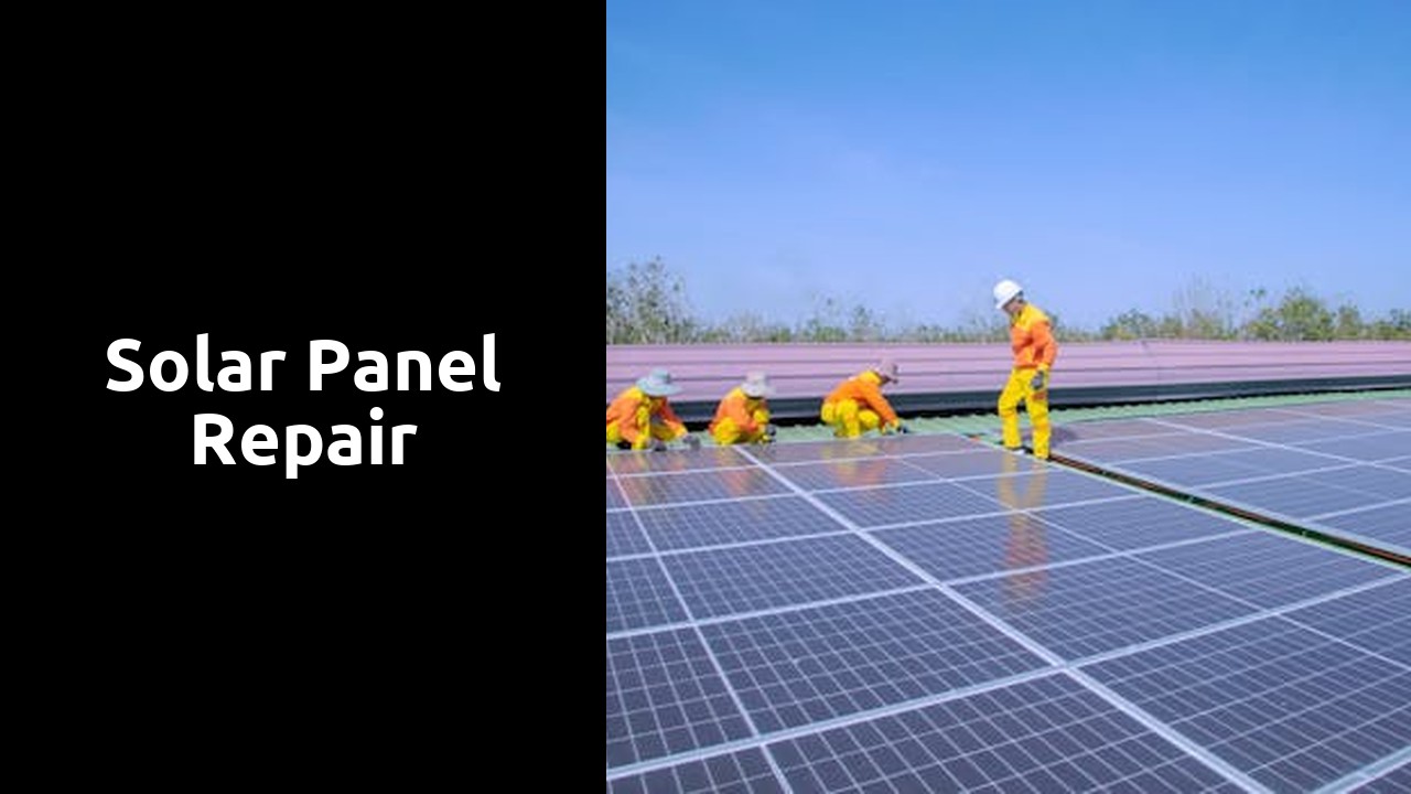 Solar Panel Repair
