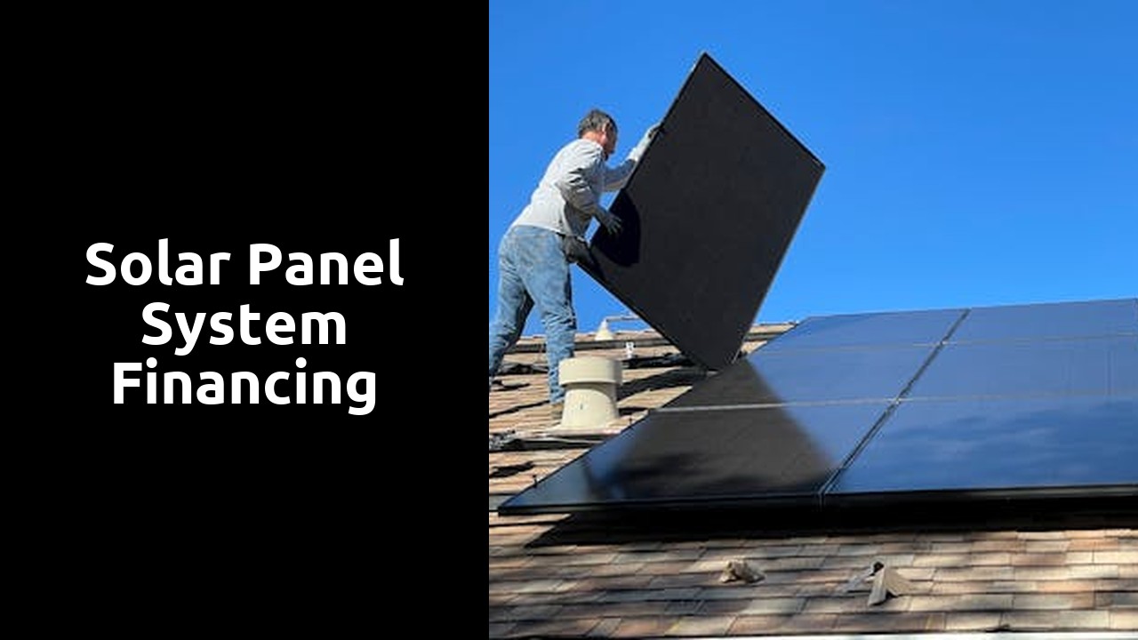 Solar Panel System Financing
