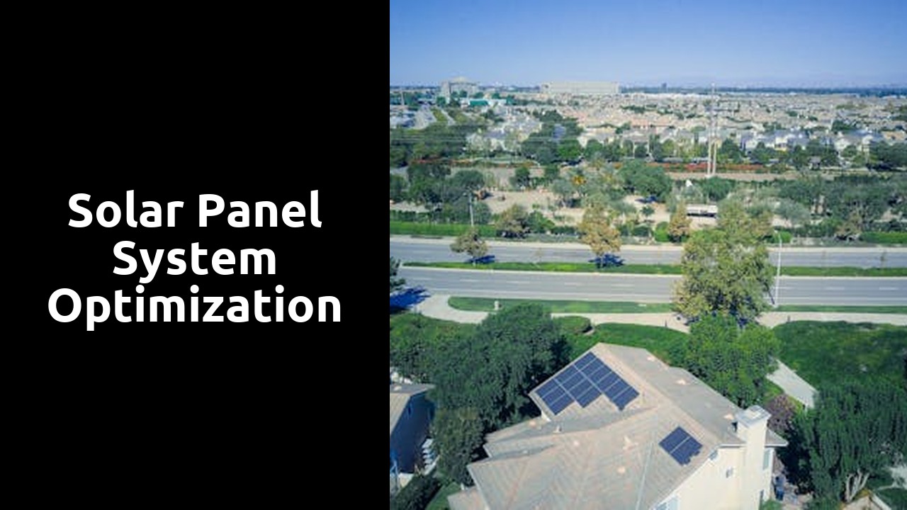 Solar Panel System Optimization