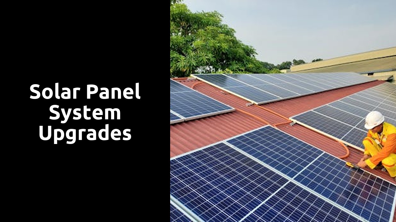 Solar Panel System Upgrades